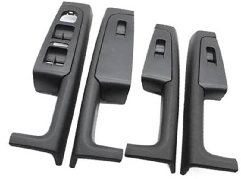 Pizgear for Skoda, for Superb 2008 2009 2010–2013 3TD867158A Auto vorne hinten Innentürgriff Armlehnenrahmen Schalter Bedienfeldverkleidung Auto-Innentürgriff(Black 4pcs-Black) von Pizgear