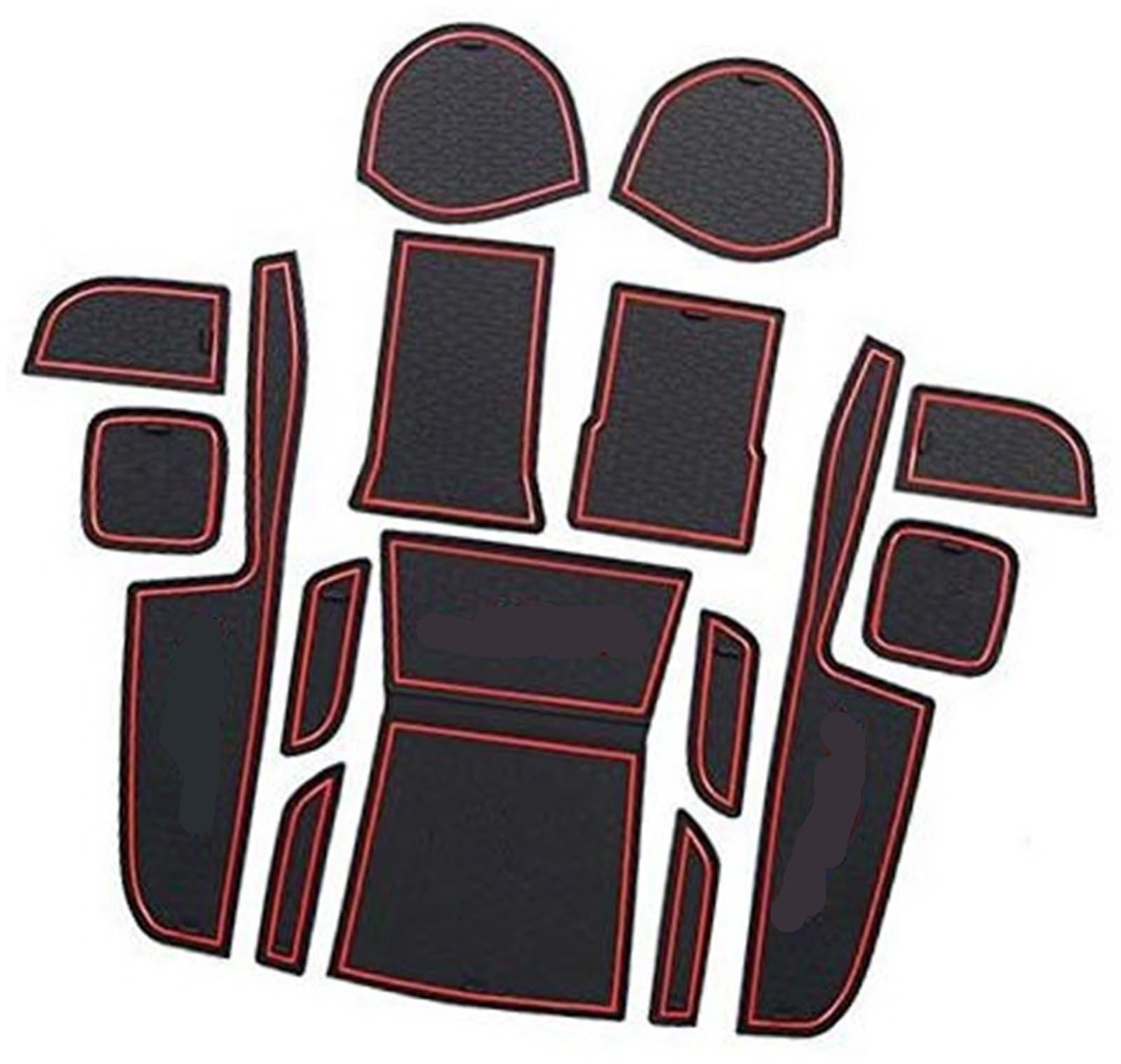 Pizgear rutschfeste Gummimatten for Autotürschlitz-Pad, Matte, Getränkehalter, Armlehne, Mittelkonsole, Innenzubehör, 17-TLG. Anti-Rutsch-Matte für das Armaturenbrett Pizgear rutschfeste Gummimatten for Autotürschlitz-Pad, Matte, Getränkehalter, Armlehne, Mittelkonsole, Innenzubehör, 17-TLG. Anti-Rutsch-Matte für das Armaturenbrett von Pizgear