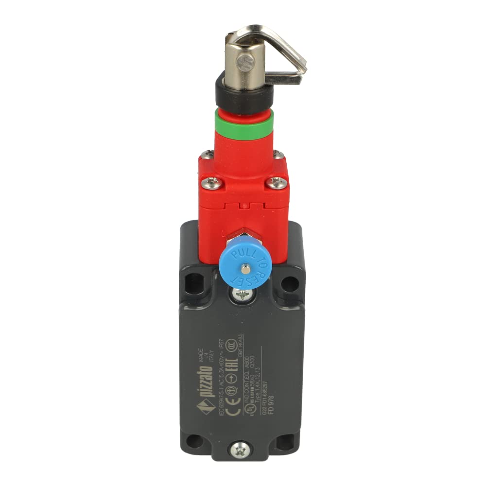 FD 978 | FD978 | PIZZATO STANDARD ROPE OPERATED SAFETY SWITCH WITH 2 N/C CONTACTS & RESET BUTTON FD 978 | FD978 | PIZZATO STANDARD ROPE OPERATED SAFETY SWITCH WITH 2 N/C CONTACTS & RESET BUTTON von PIZZATO ELETTRICA