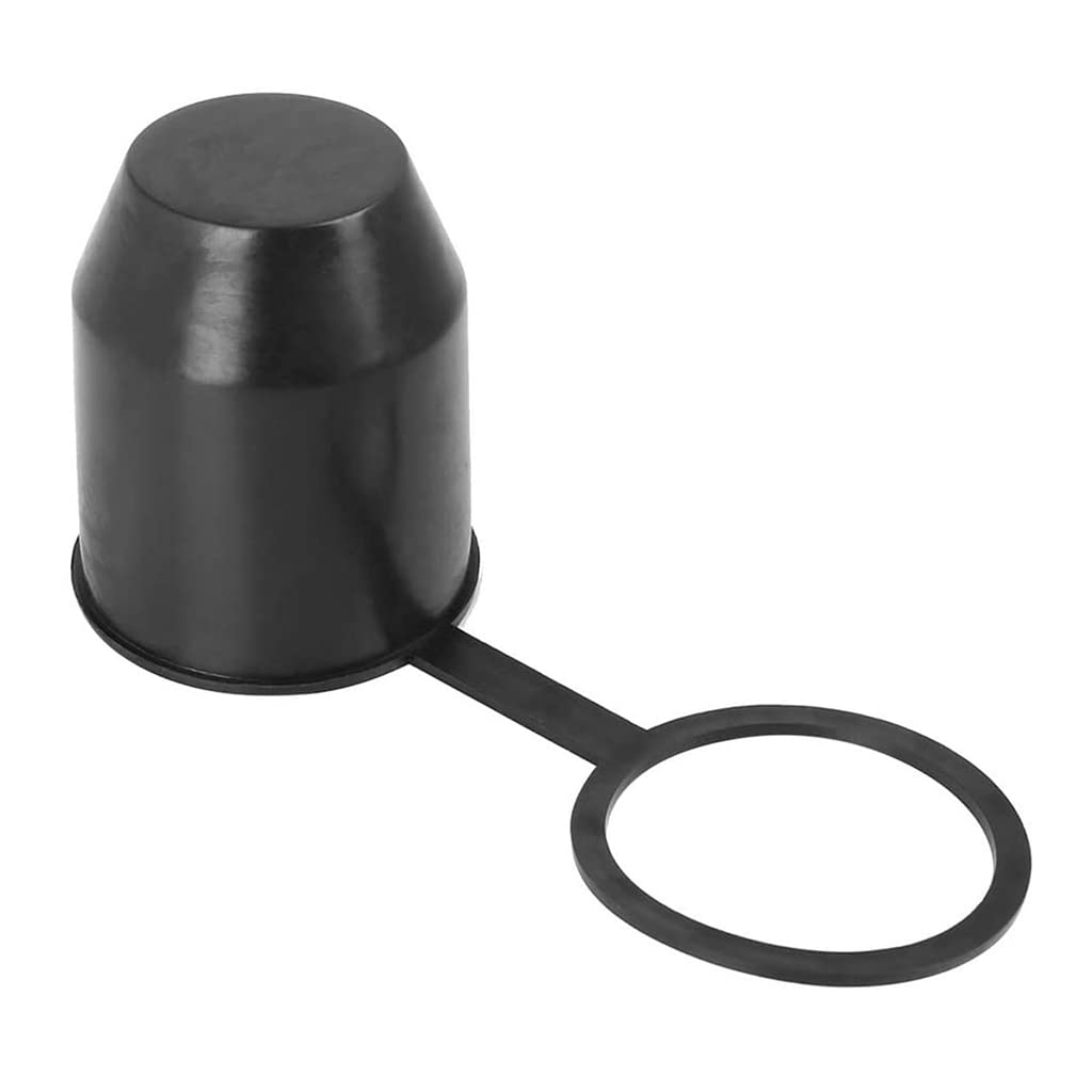 Pjeghbvop Regendichter Stecker für Fahrzeugschraube, 50 mm, Anhängerkupplung, Zubehör Pjeghbvop Regendichter Stecker für Fahrzeugschraube, 50 mm, Anhängerkupplung, Zubehör von Pjeghbvop