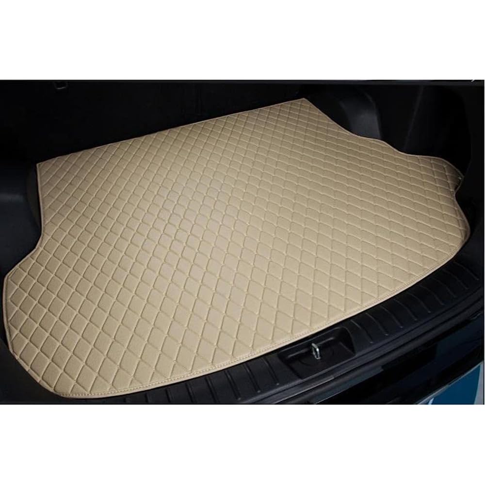Auto Kofferraummatten für Subaru Tribeca 2004-2014, Anpassen Leder Kofferraum Schutzmatte Kofferraumwanne Wasserdicht Kratzfest Autozubehör,Beige Auto Kofferraummatten für Subaru Tribeca 2004-2014, Anpassen Leder Kofferraum Schutzmatte Kofferraumwanne Wasserdicht Kratzfest Autozubehör,Beige von PjjxQf