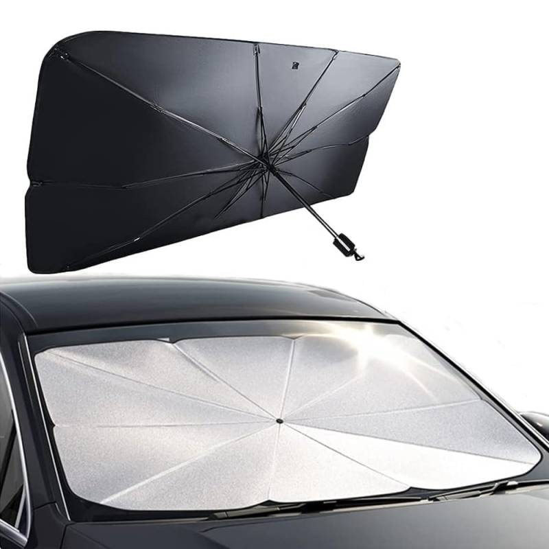 Auto Sonnenschutz Frontscheibe für Lexus CT ES GS GX is LBX LC LF-1 LF-Z,Faltbarer Wärmeisolierung Sonnenblende Frontscheibenabdeckung Sonnenblende Vorne Windschutzscheibe von PjjxQf