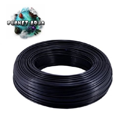 1 Meter Kühlschrankschlauch 1/4", 6mm schwarz Wasserschlauch für Side by Side Kühlschrank, Wasserfilter, Umkehrosmoseanlage, Osmoseanlage Osmose Schlauch Aquarium von Planet-Aqua