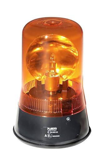 Plastar 06.850.01 Lampe drehbar, Orange von Plastar
