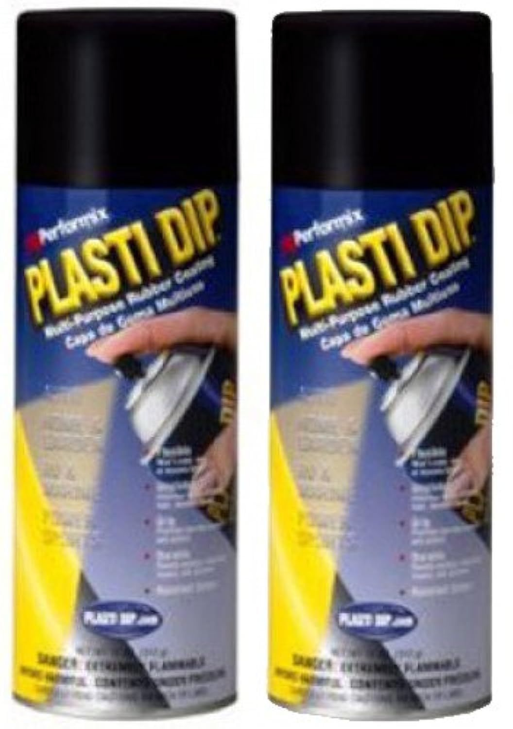 Plasti Dip International 2 Pack mulit-purpose Plasti Dip Spray Schwarz 312 von Plasti Dip