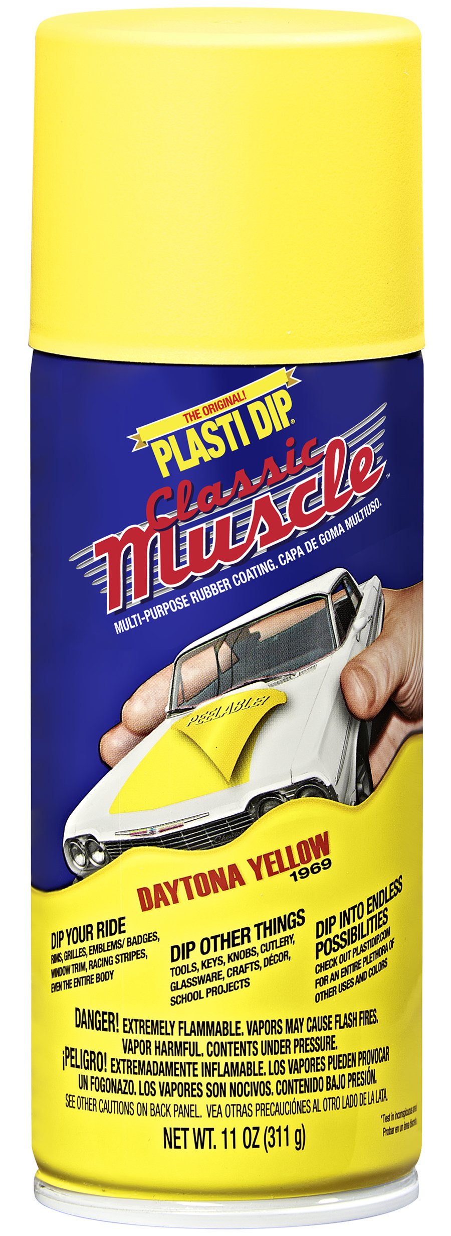 Plasti Dip Sprühfolie Spraydose Daytona Yellow -325 ml - Original Performix USA von Plasti Dip