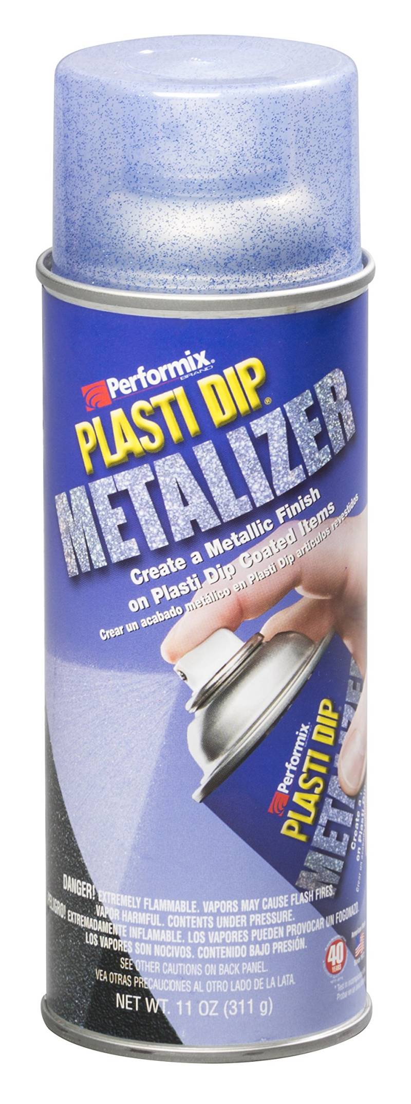 Plasti Dip Sprühfolie Sprühdose Blau Metalizer - 325 ml - Original Performix USA Produkt von Plasti Dip