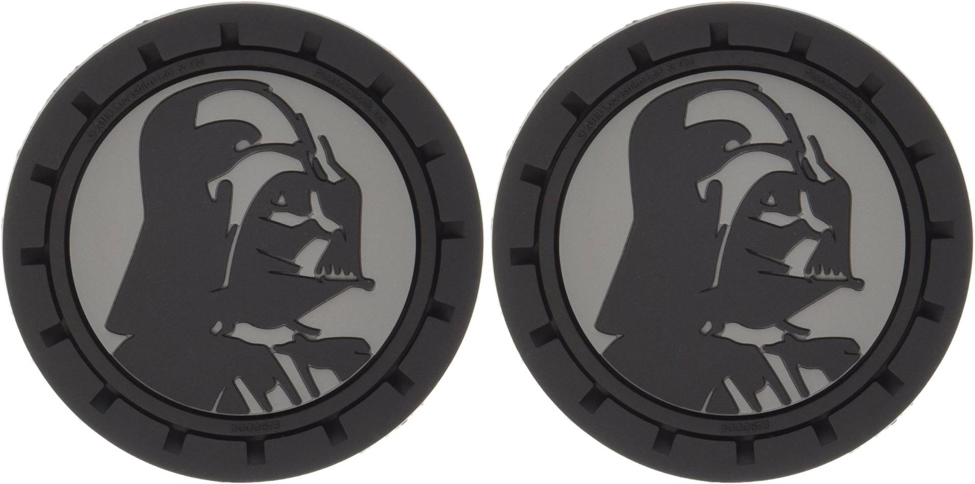 Plasticolor 000673R01 Star Wars Darth Vader Auto Auto LKW SUV Getränkehalter Untersetzer 2 Stück Plasticolor 000673R01 Star Wars Darth Vader Auto Auto LKW SUV Getränkehalter Untersetzer 2 Stück von Plasticolor