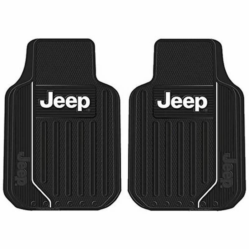 Plasticolor 001469R01 Jeep Black Universal Fußmatte von Plasticolor