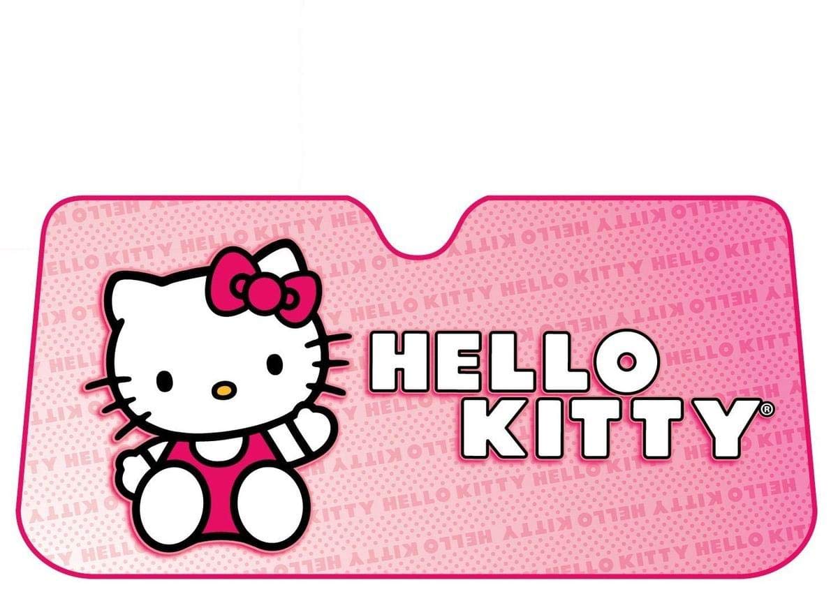 Plasticolor 003681R01 Hello Kitty Sanrio Akkordeon-Stil Auto LKW SUV Frontscheibe Sonnenschutz 68,6 x 147,3 cm Plasticolor 003681R01 Hello Kitty Sanrio Akkordeon-Stil Auto LKW SUV Frontscheibe Sonnenschutz 68,6 x 147,3 cm von Plasticolor