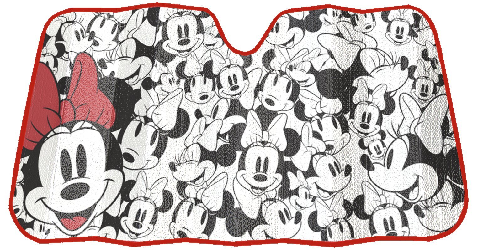 Plasticolor 003786R01 Disney Minnie Mouse Expressions Akkordeon Bubble Sonnenschutz, 1 Stück Plasticolor 003786R01 Disney Minnie Mouse Expressions Akkordeon Bubble Sonnenschutz, 1 Stück von Plasticolor