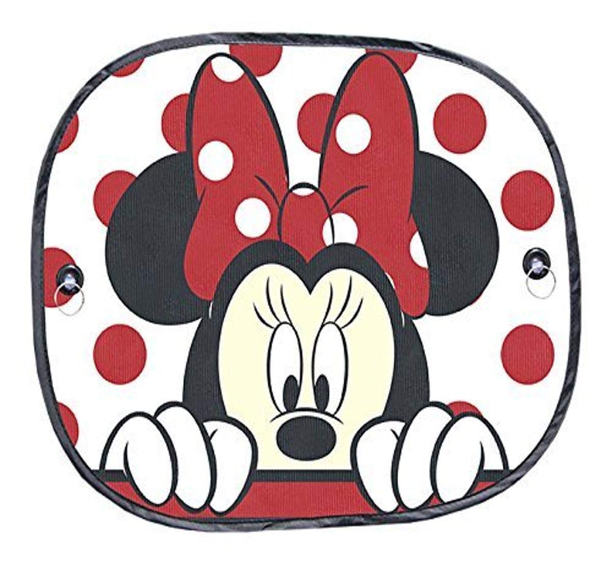 Plasticolor 003815R01 Disney Mickey & Minnie Peek-A-Boo Sonnenschutz für Seitenfenster, 2-teilig, 1 Packung von Plasticolor