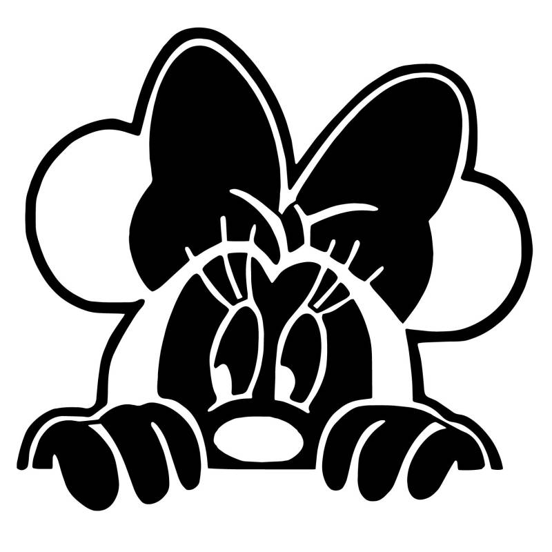 Emoji im Minnie-Design, Schwarz von Platinum Place