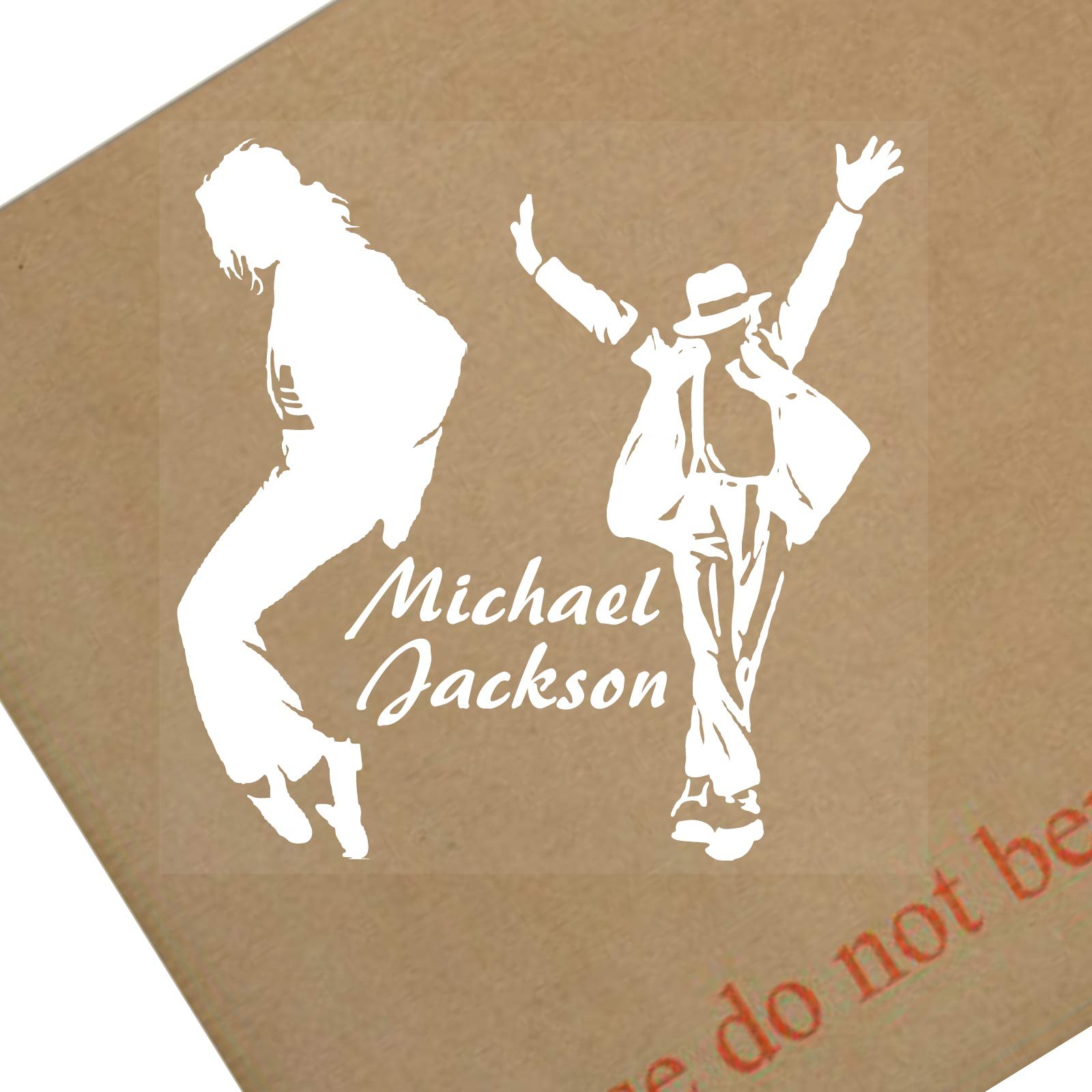Aufkleber Michael Jackson, 87 mm, Vinyl selbstklebend, für Fenster in Auto, LKW usw., Sign-Design 1 von Platinum Place
