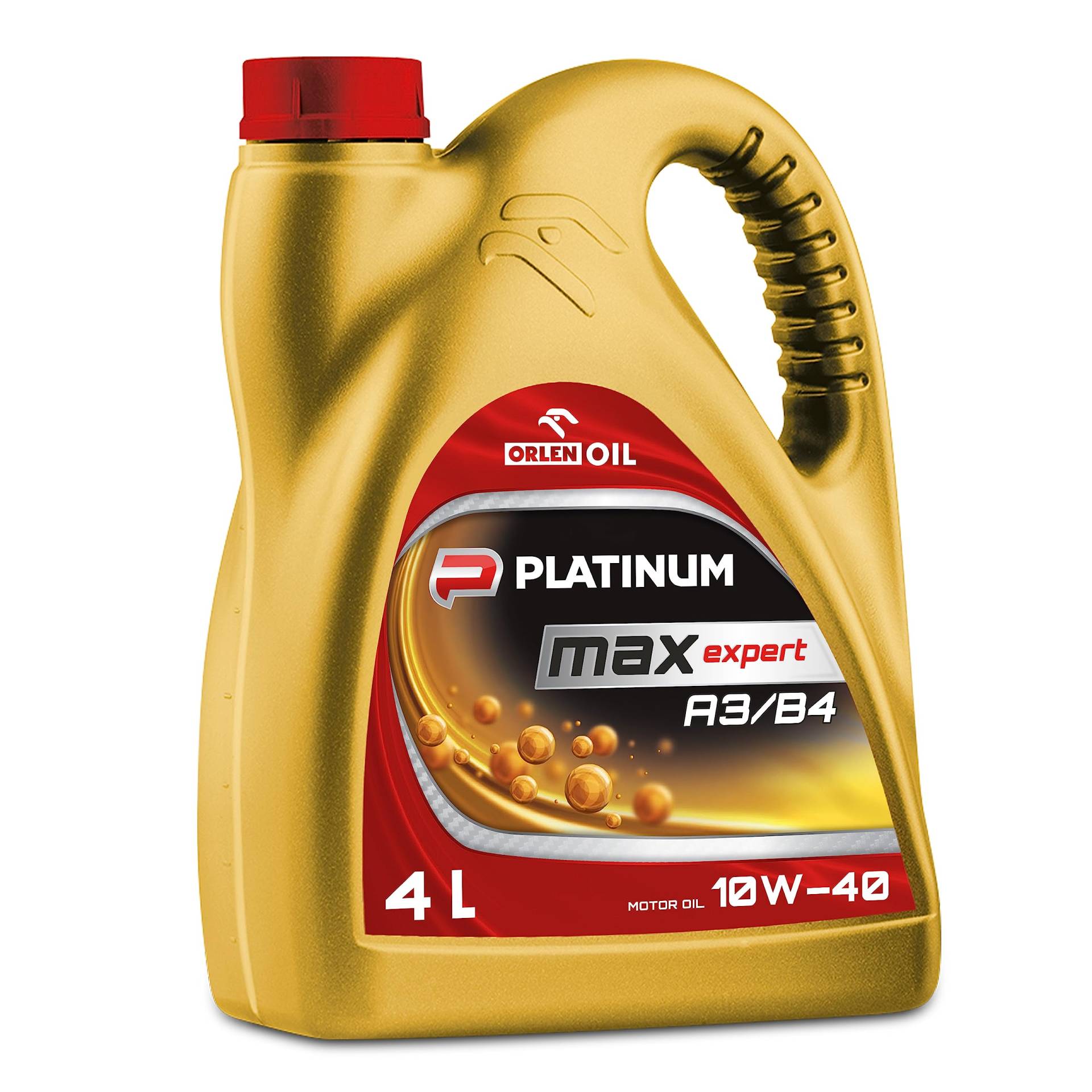 PLATINUM Motoröl 10w40 4L - Motorenöl 10W-40 - Öl Auto - Motor Oil - Motoröle Für Autos - Motor Öl - ACEA: A3/B4 von Platinum