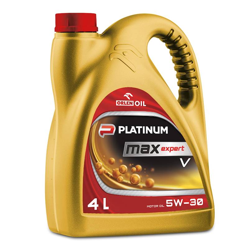 PLATINUM Motoröl 5w30 Longlife 4L - Vollsynthetisch Motorenöl 5W–30 - Öl Auto 5w30ll - Motoröle Für Autos - Motor Öl - ACEA C5 - mid SAPS, Amber von Platinum