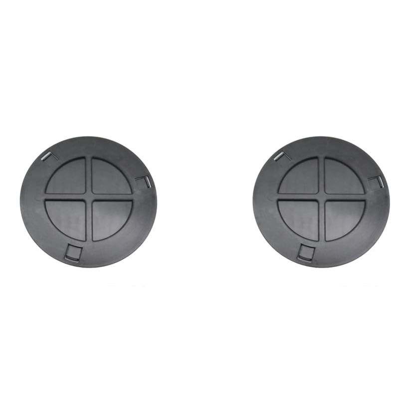 Plawee 2X 51719802413 für - Mini R60 Kotflügelabdeckung Innenkotflügel-Zugangskappe von Plawee
