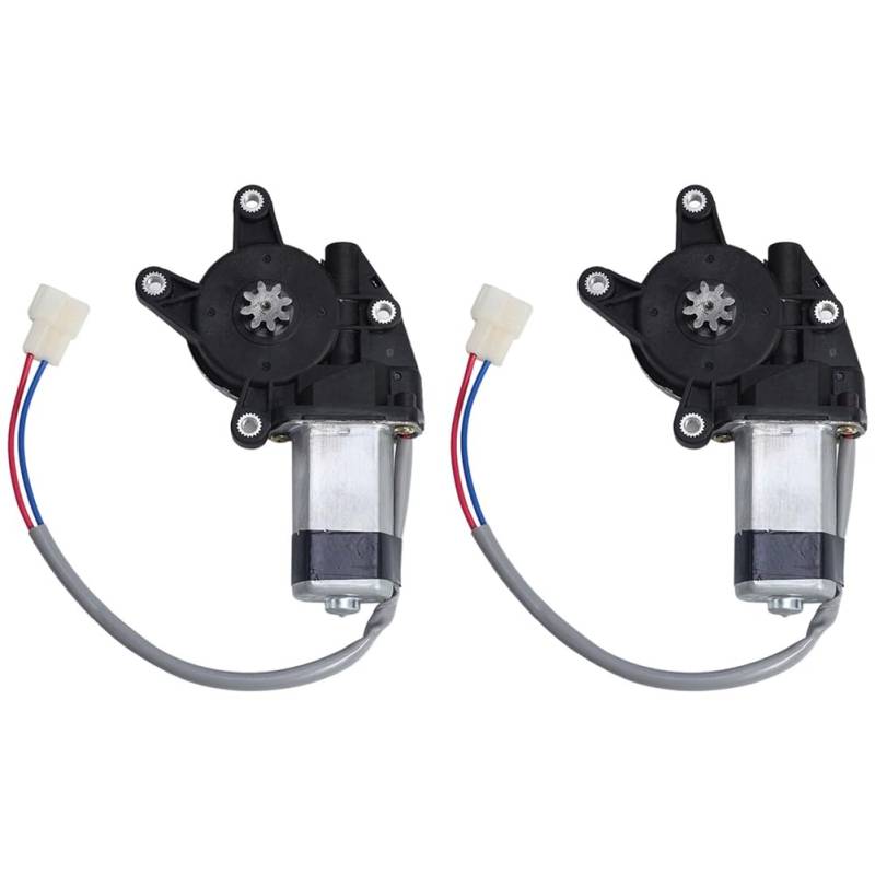 Plawee 2X 8-Zahniger Linker Seiten-Fensterheber für Elektroautos Glashebermotor für Elektroautos von Plawee
