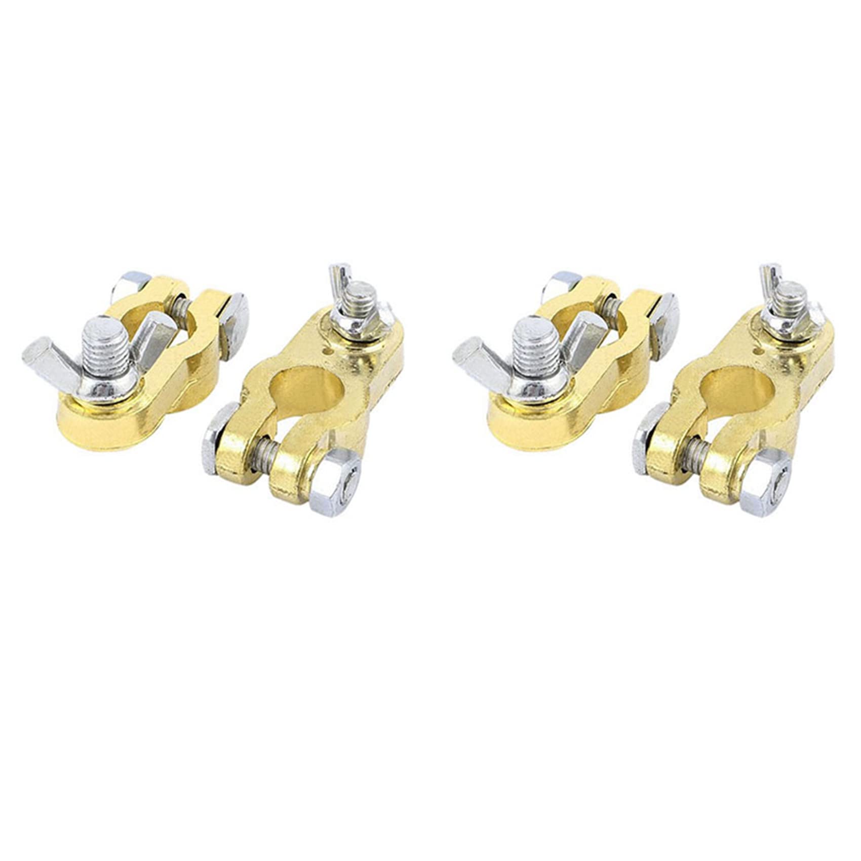 Plawee 4 Stück Auto Auto Boot Batterieklemme Klemmclip-Anschluss Batterieclip Batterie-Anschluss Plawee 4 Stück Auto Auto Boot Batterieklemme Klemmclip-Anschluss Batterieclip Batterie-Anschluss von Plawee