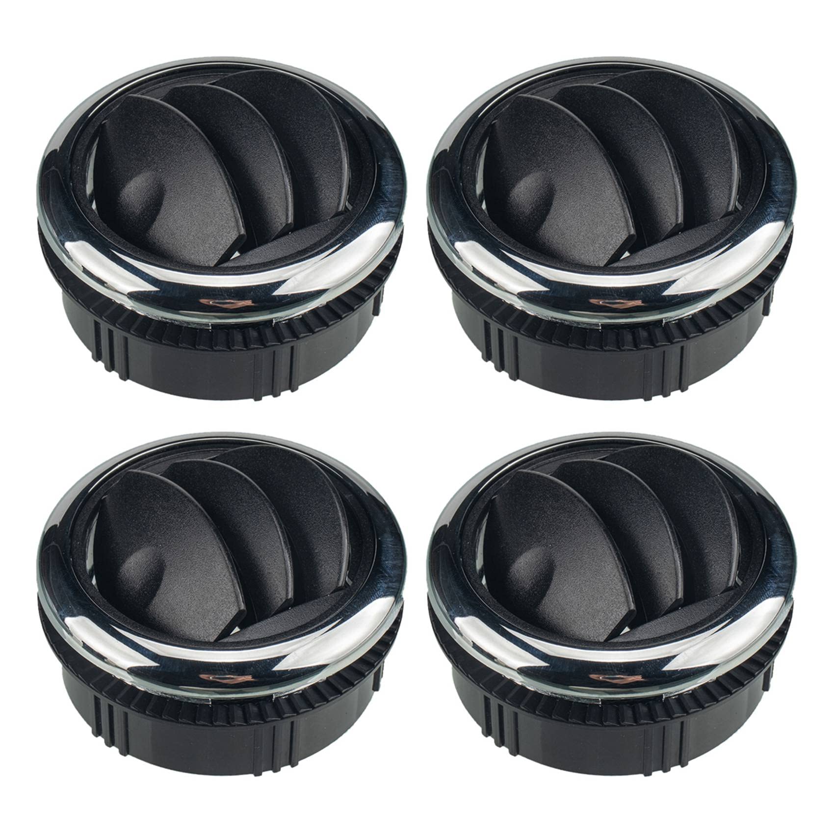 Plawee 4X Knopf Auslass 75 MM Klimaanlage Auslass EntlüFtung (Φ 87/75/22 mm) für RV Bus Auto Boot von Plawee