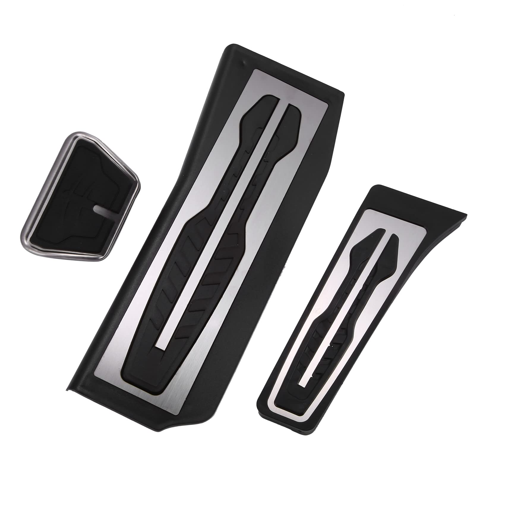 Plawee für 5Er G30 G31 2017 Edelstahl Auto Gaspedal Bremspedale Abdeckung Rest Pedale Plawee für 5Er G30 G31 2017 Edelstahl Auto Gaspedal Bremspedale Abdeckung Rest Pedale von Plawee