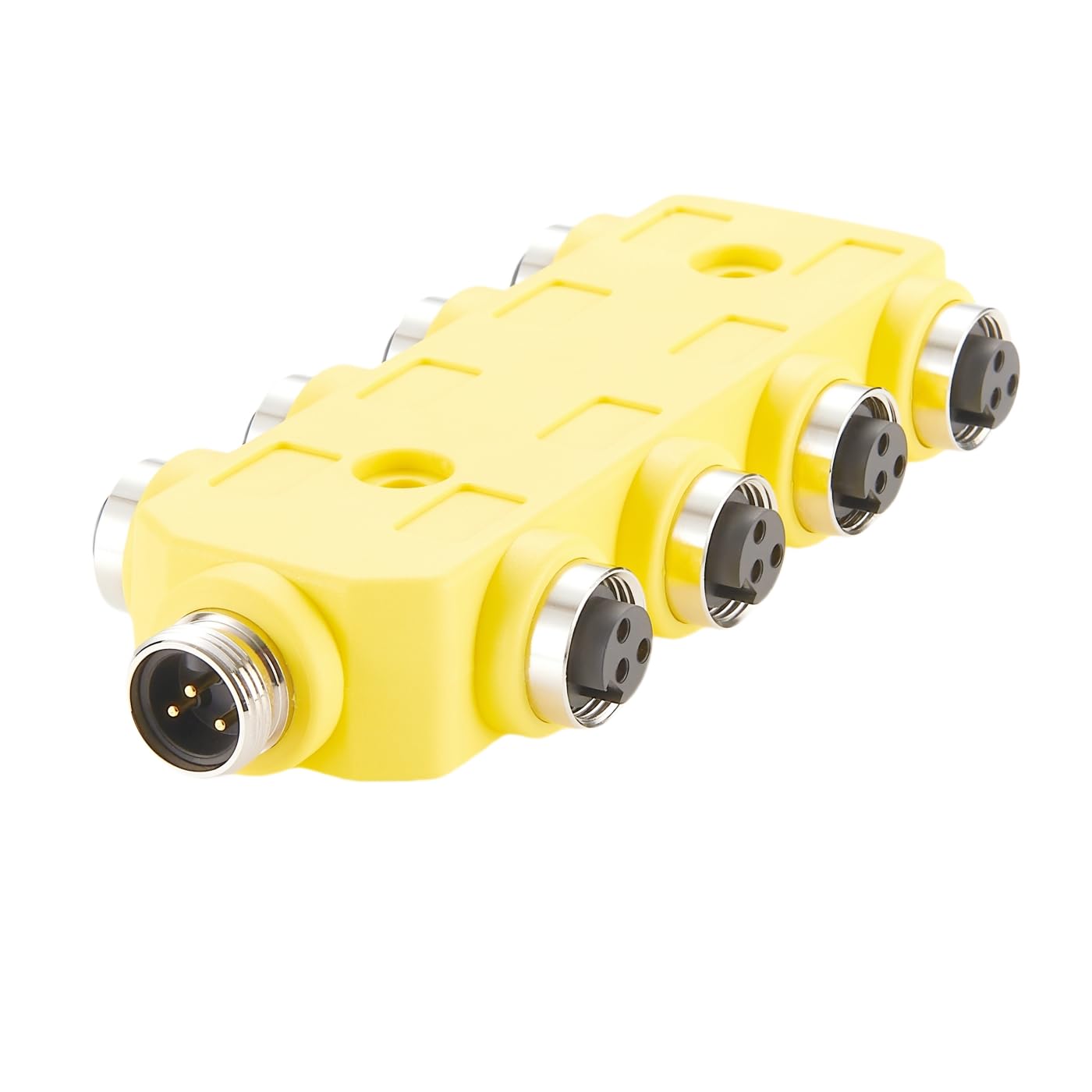 3-poliger 8-Port 7/8" Mini-Wechsel A-Größe MPIS seitlich montierte parallel verdrahtete Verteilerbox DeviceNet Aux Power Junction Box für CANopen (3-polig) von Plinkwirekb