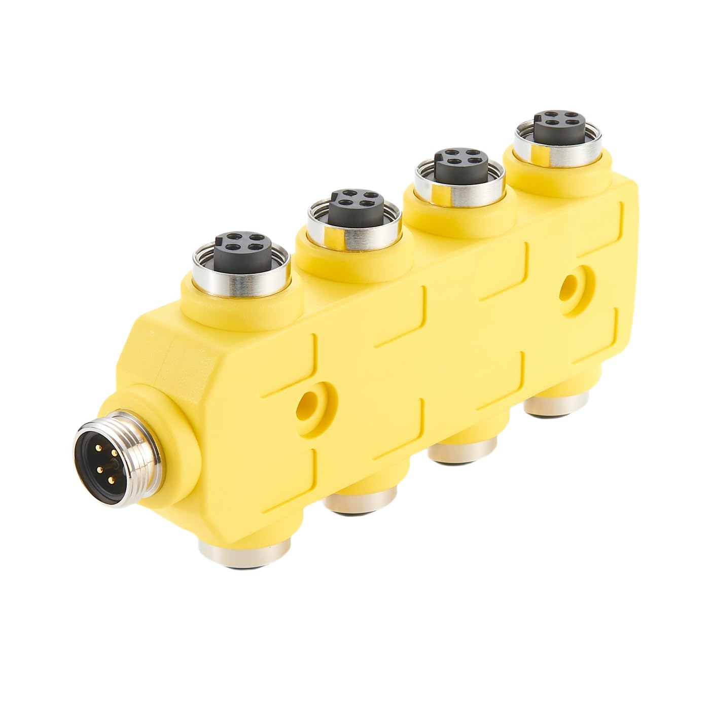 4-poliger 8-Port 7/8" Mini-Wechsel A-Größe MPIS seitlich montierter parallel verdrahteter Verteilerkasten DeviceNet Aux Power Junction Box für CANopen (4-polig) von Plinkwirekb