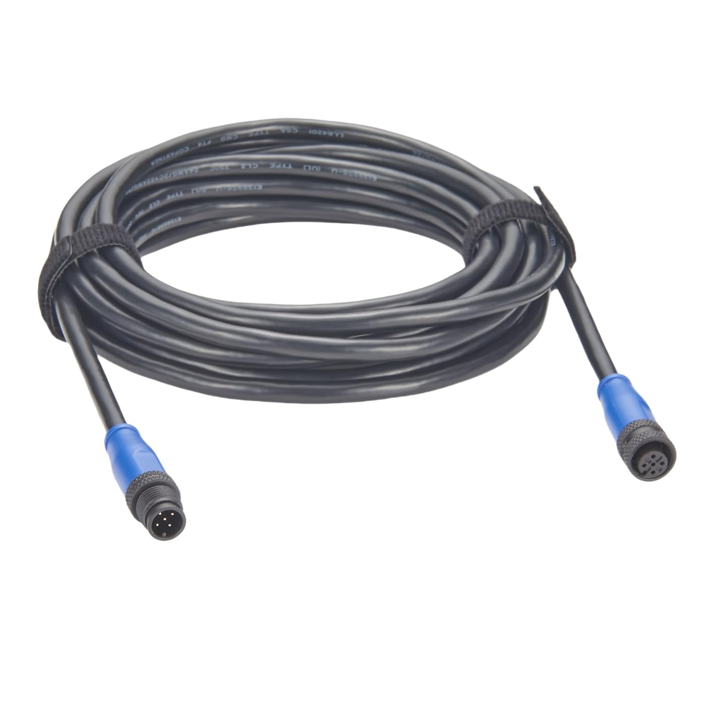 NMEA 2000 N2K Backbone Drop Cable IP67 Micro-Change M12 A Code 5-poliges Verlängerungskabel, Stecker auf Buchse, für Garmin Lowrance Simrad DeviceNet (10m/32,8Fuß) von Plinkwirekb