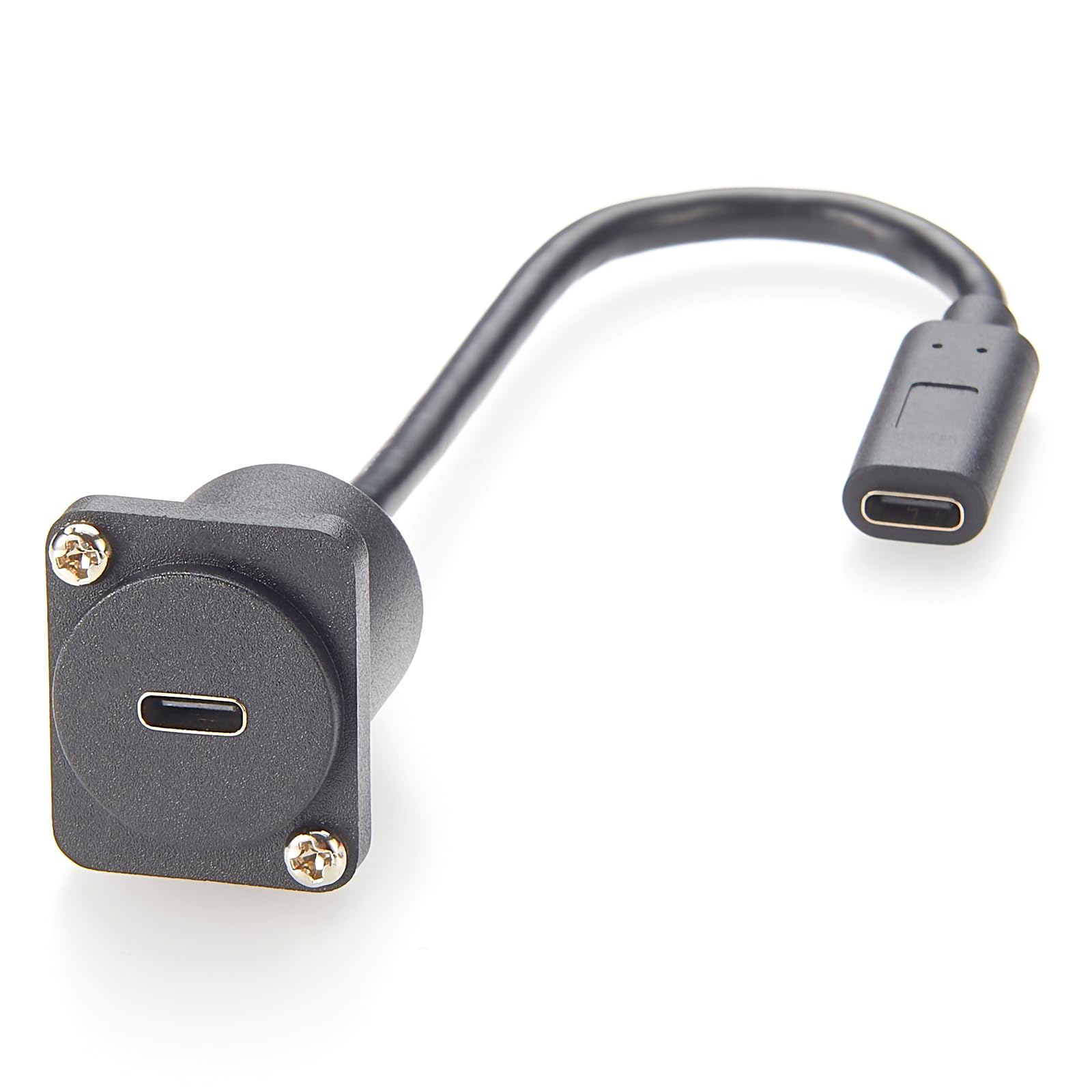 Plinkwirekb 10 Gbit/s USB-C-Verlängerungskabel für die Panelmontage, 100 W, USB 3.1 Typ C Buchse auf Buchse, Kabel D-Typl/XLR, Panelmontage, USB C Plinkwirekb 10 Gbit/s USB-C-Verlängerungskabel für die Panelmontage, 100 W, USB 3.1 Typ C Buchse auf Buchse, Kabel D-Typl/XLR, Panelmontage, USB C von Plinkwirekb