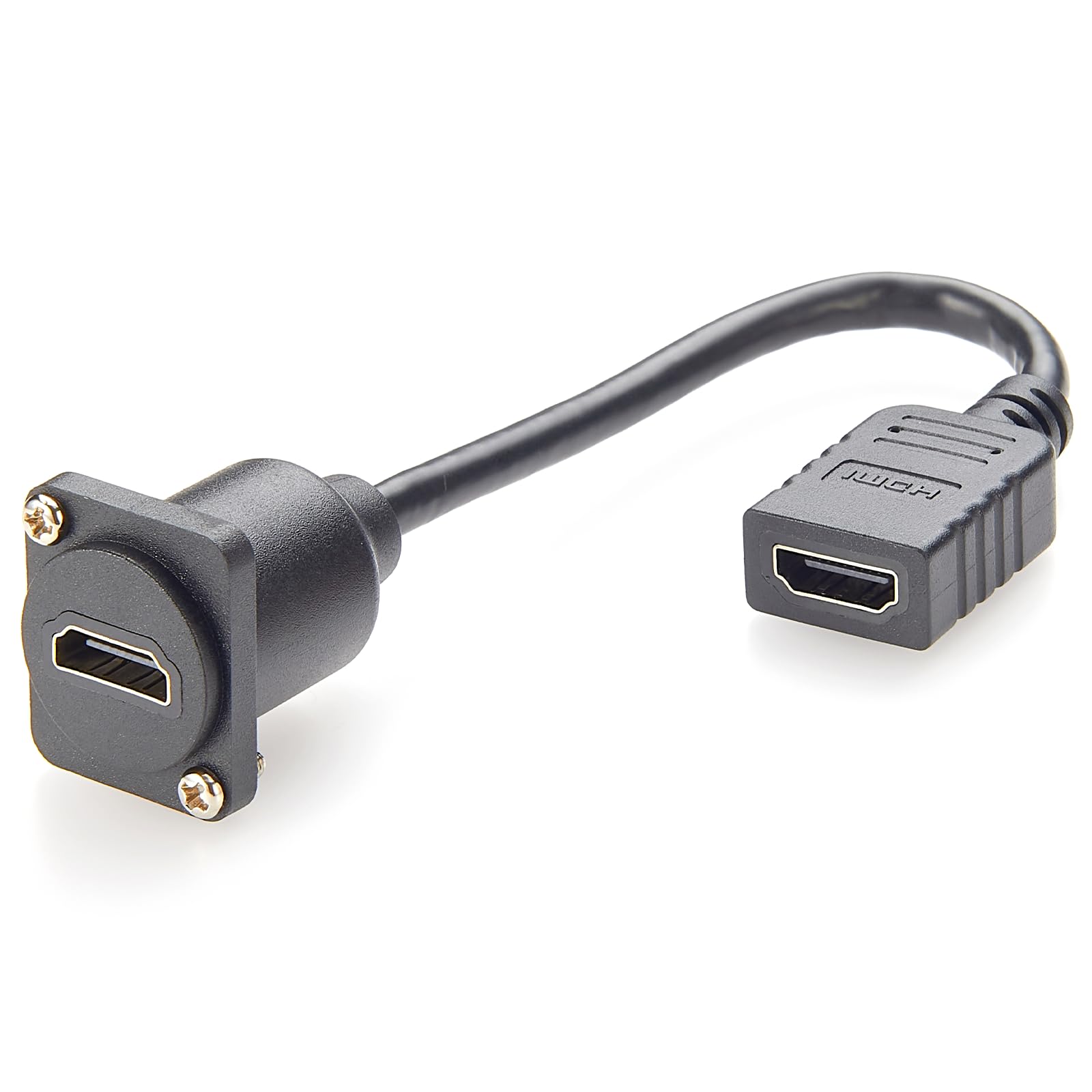 Plinkwirekb HDMI-Verlängerungskabel mit D-Typ-Schraube zur Panelmontage, High-Definition-Kabel, Buchse auf Buchse, HDTV-Gehäusekabel, HDMI-Panel, D-Typ-Buchse Plinkwirekb HDMI-Verlängerungskabel mit D-Typ-Schraube zur Panelmontage, High-Definition-Kabel, Buchse auf Buchse, HDTV-Gehäusekabel, HDMI-Panel, D-Typ-Buchse von Plinkwirekb