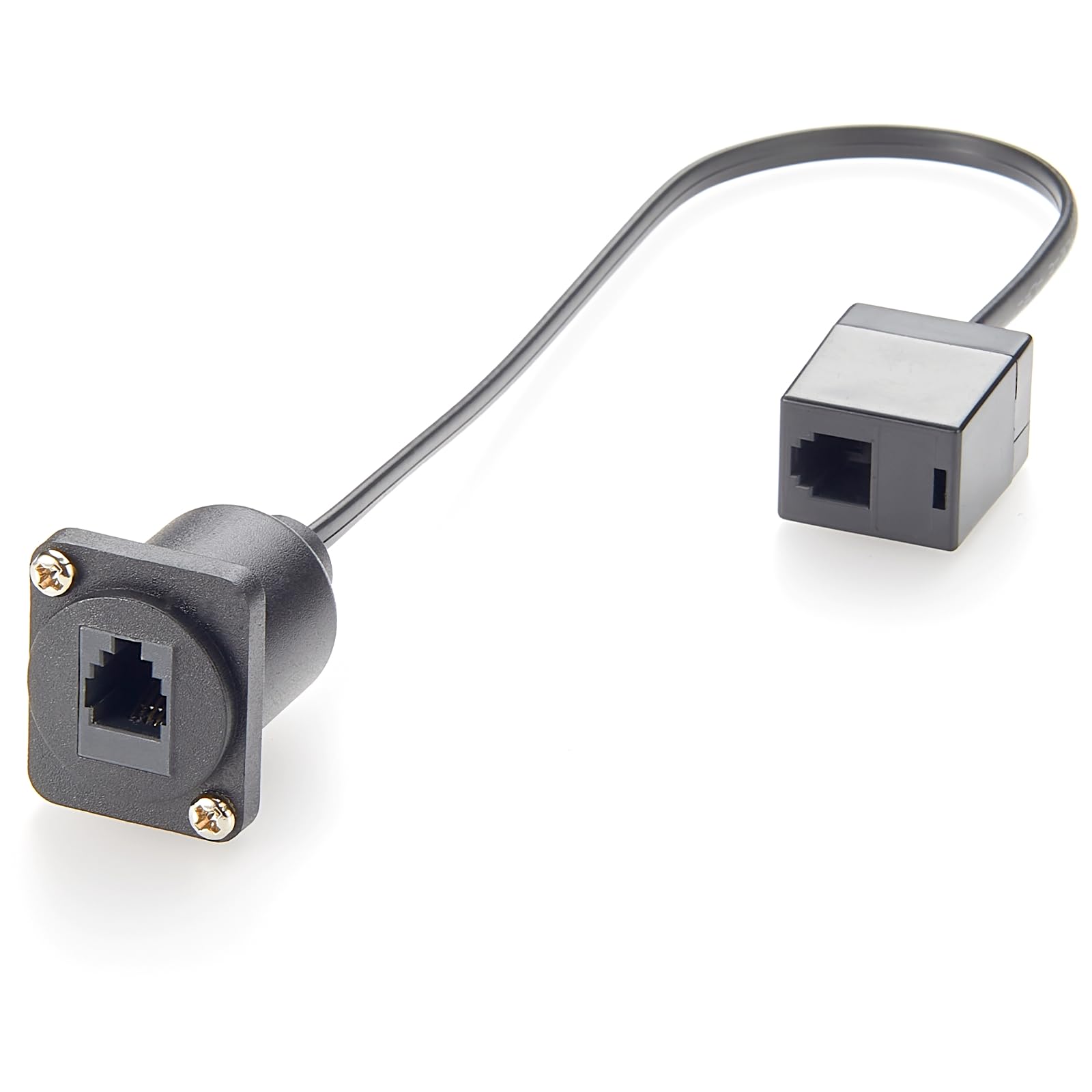 Plinkwirekb XLR-Panel/D-Typ-Panelmontage, Cat.3 RJ11/RJ9 4p4c-Verlängerungskabel, CAT3 RJ9 Buchse-auf-Buchse, Telefonleitungs-Durchgangsbuchse für IP-Telefon Plinkwirekb XLR-Panel/D-Typ-Panelmontage, Cat.3 RJ11/RJ9 4p4c-Verlängerungskabel, CAT3 RJ9 Buchse-auf-Buchse, Telefonleitungs-Durchgangsbuchse für IP-Telefon von Plinkwirekb