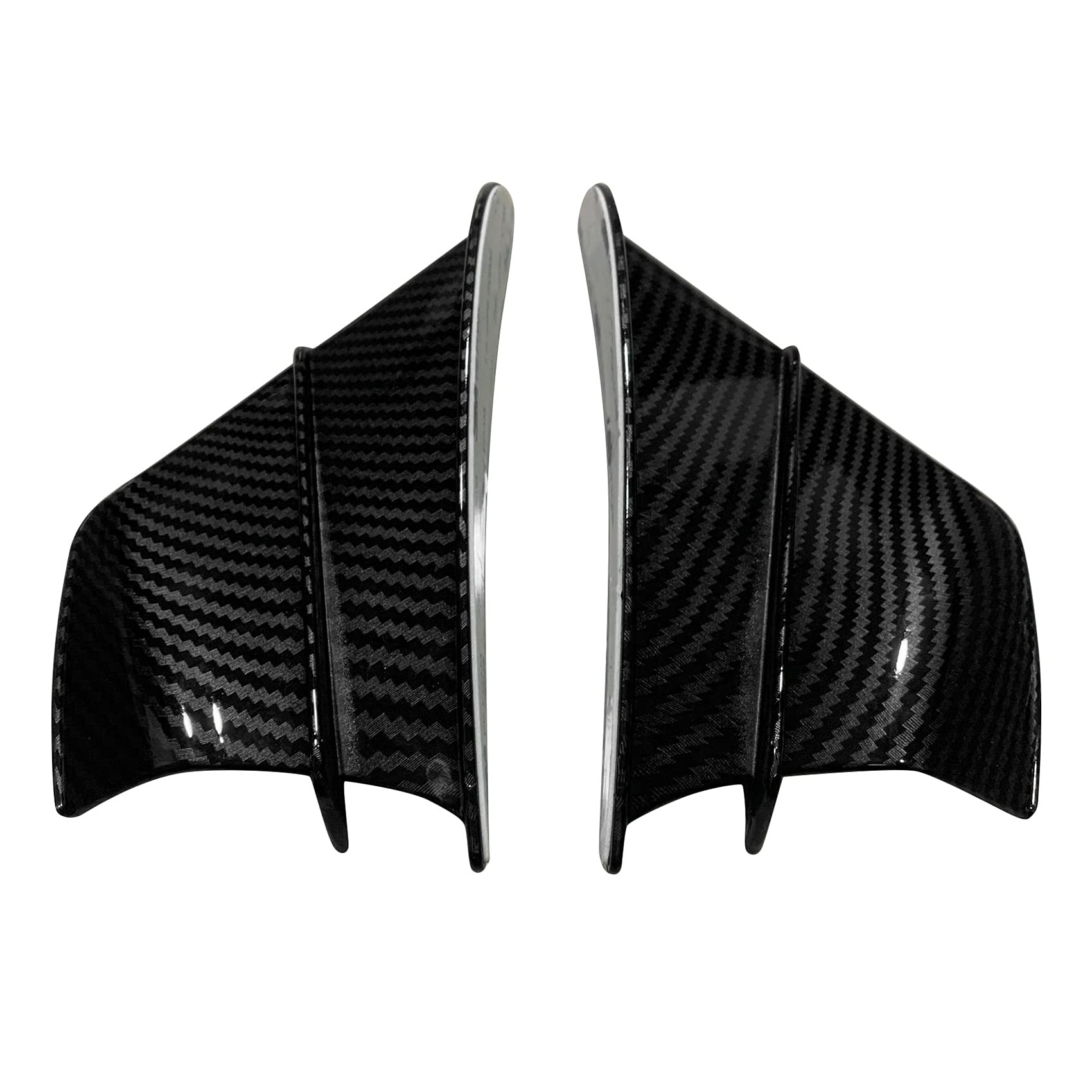 Plouluyt Motorrad Verkleidung Front Aerodynamische Winglets Kohle Faser Windschutzscheibe Verkleidung FlüGel für B von Plouluyt