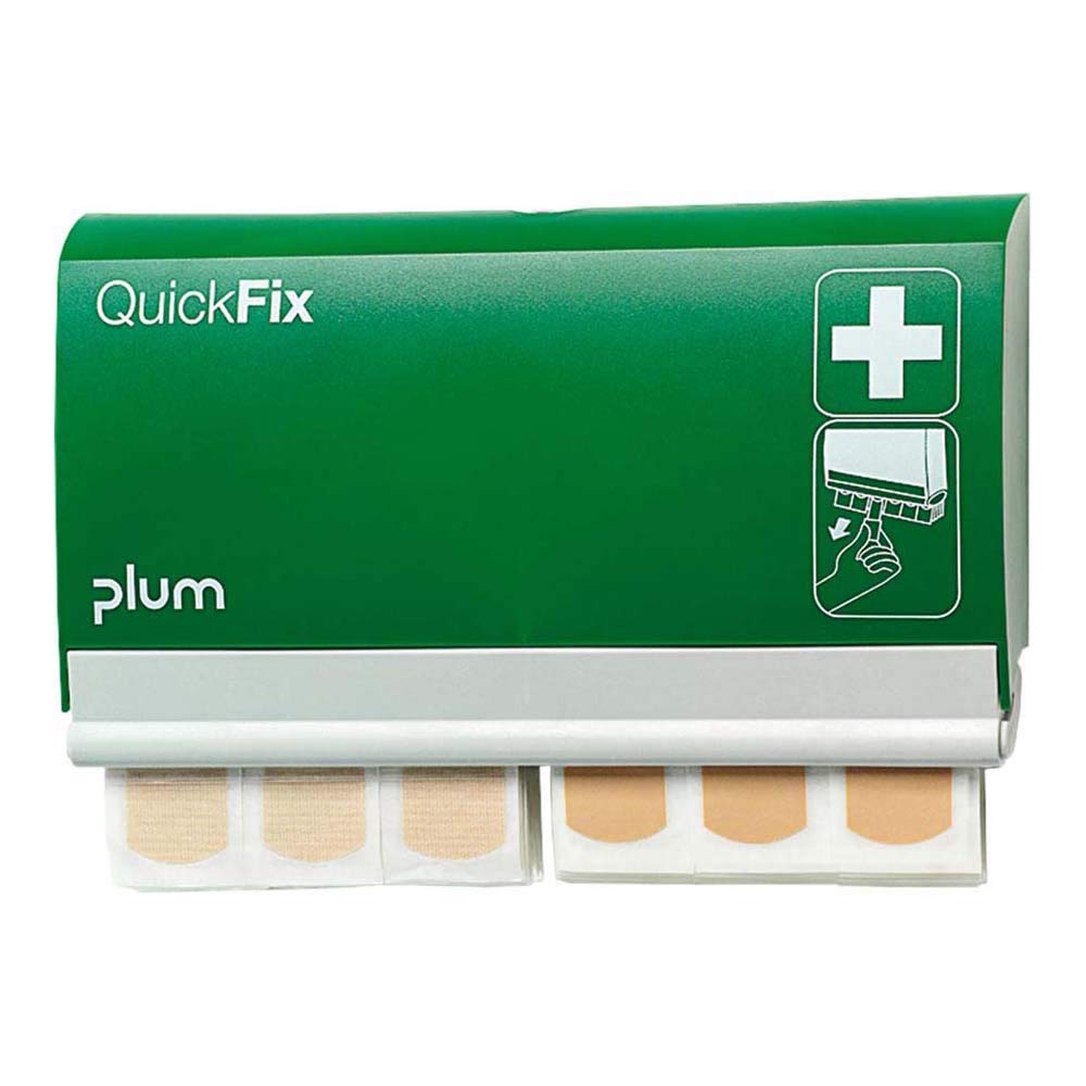 PLUM 5507 QuickFix Pflasterspender DUO komplett bestückt mit einem Nachfüllpack mit 45 wasserfesten Pflastern und einem Nachfüllpack mit 45 textilen Pflastern PLUM 5507 QuickFix Pflasterspender DUO komplett bestückt mit einem Nachfüllpack mit 45 wasserfesten Pflastern und einem Nachfüllpack mit 45 textilen Pflastern von Plum