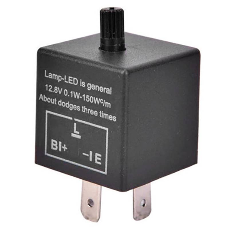 Pmandgk Elektronisches LED Einstellbares Blink Relais für Blinker CF13 JL-02 für Motorrad von Pmandgk