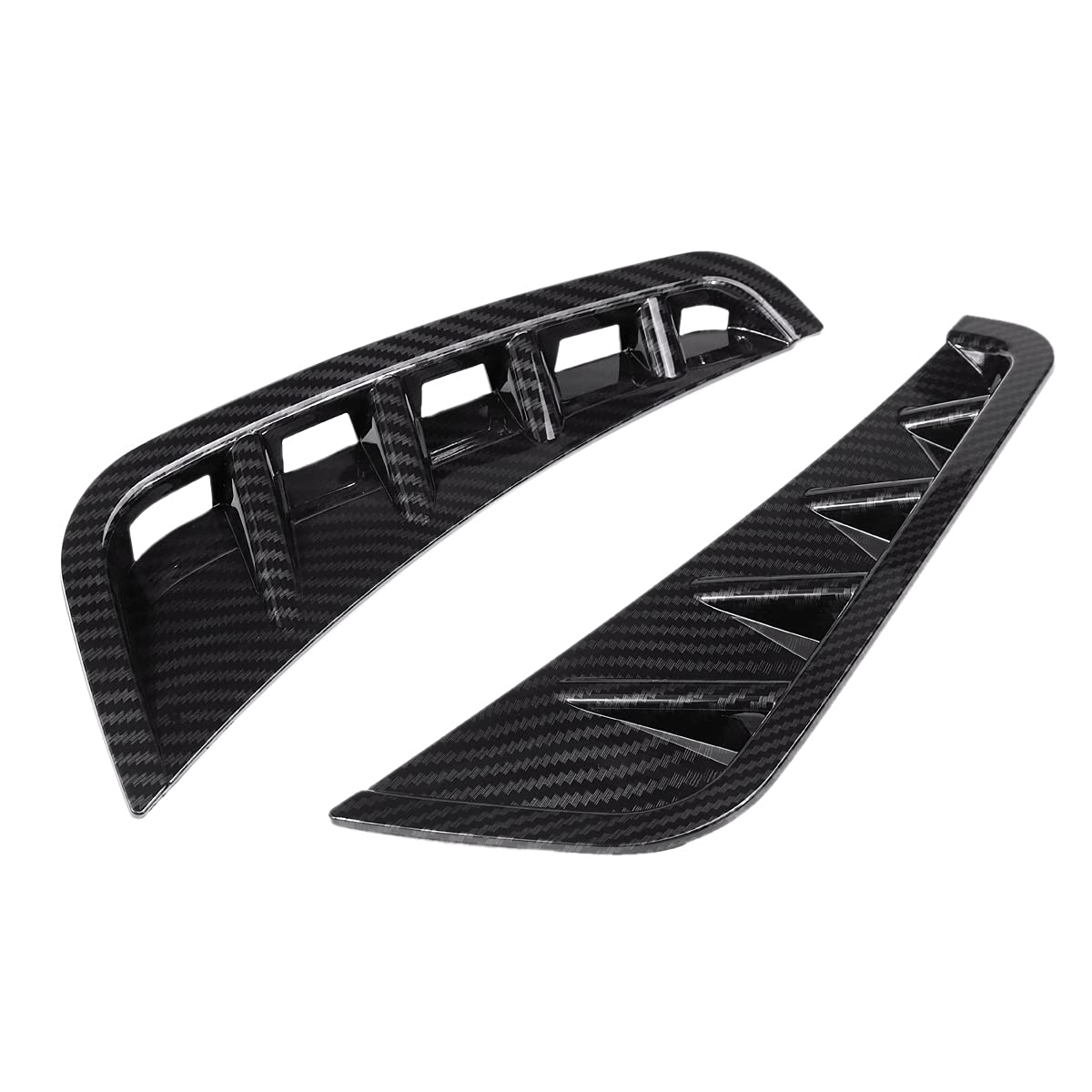 Pmkvgdy Front StoßStange Seitliche Luft BelüFtung Spoiler Splitter Canard für C W205 C63 C180 C200 C260 C300 C180L C200L 2019+ von Pmkvgdy