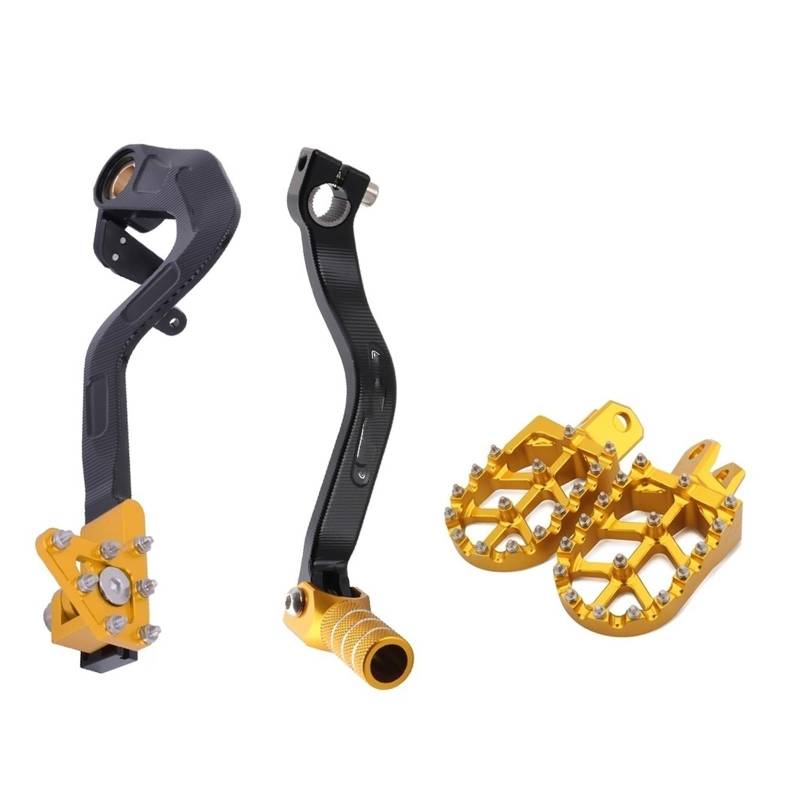Pedal Fußrasten CNC Aluminium Fuß Brems Shifter Hebel Pedal Fußrasten Stützen Fußrasten Fußstütze Für Suzuki DRZ400 DRZ400S DRZ400E DRZ400SM DRZ 400 von PochY
