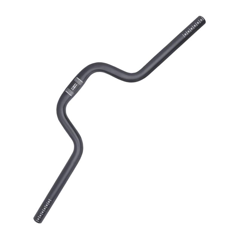 Langlebiger Aluminium-Fahrrad-Lenker, Rennradlenker, Fahrrad-Erhöhung, Stange für reibungsloses Radfahren von Pocoiau