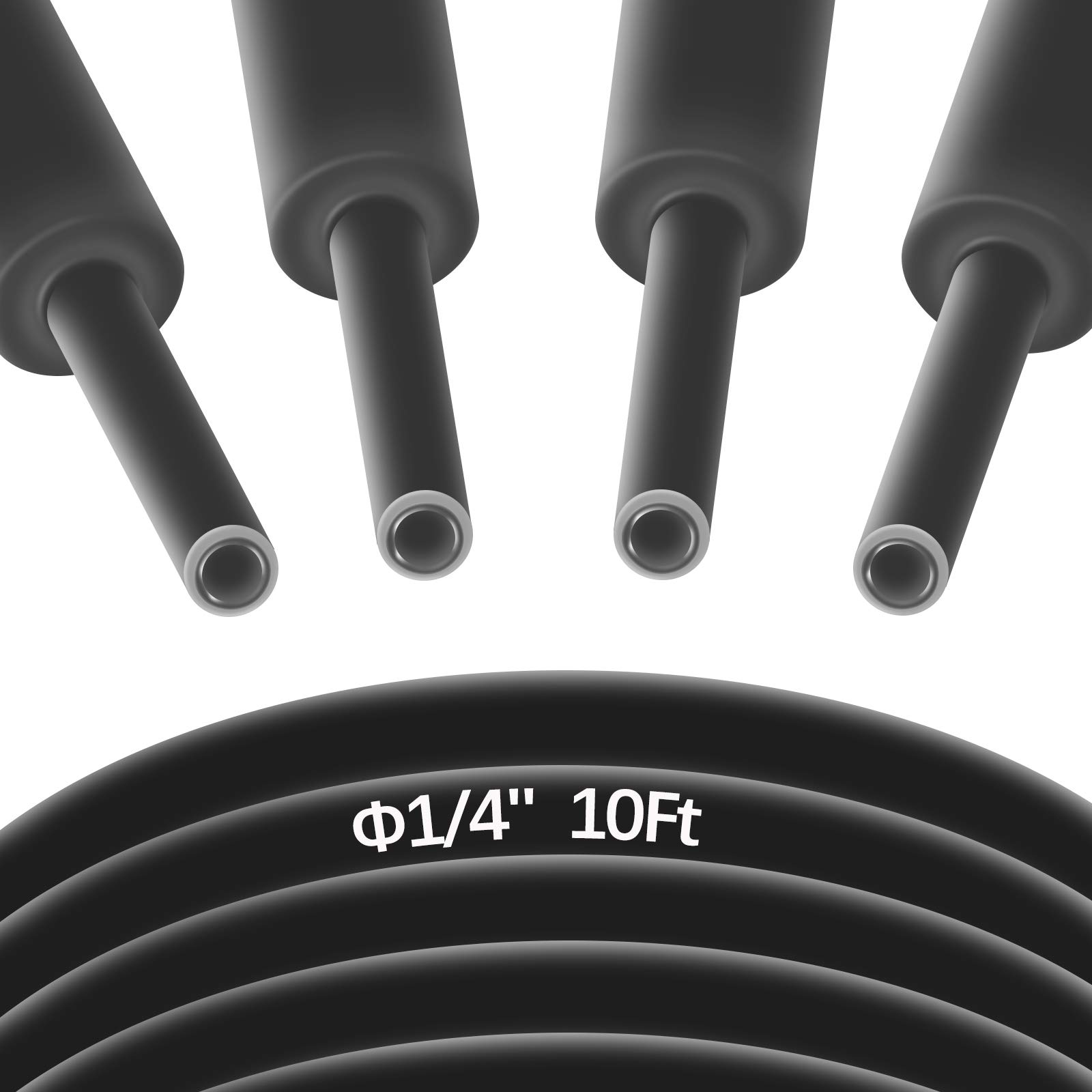 Pointool Draht Schrumpfschlauch-6,4mm Schrumpfschlauch Draht Schrumpffolie Elektrisch Wasserdicht Kfz Marine Schiffskleber für Drähte ausgekleidet, Länge 10Ft Pointool Draht Schrumpfschlauch-6,4mm Schrumpfschlauch Draht Schrumpffolie Elektrisch Wasserdicht Kfz Marine Schiffskleber für Drähte ausgekleidet, Länge 10Ft von Pointool