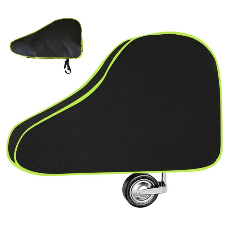 Deichselabdeckung für Wohnwagen und Anhänger, wasserdichte Universal-Doppel-klick-Verschluss-Abdeckung Abschlepphaken-Abdeckung mit reflektierendem Rand, XL-Größe Anhängerkupplung Schutzabdeckung von Polartreehome
