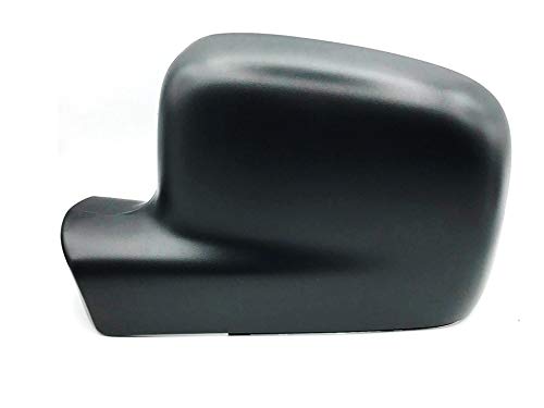 Aussenspiegel Abdeckung Spiegelkappe links Gehäuse schwarz kompatibel mit T5 Caddy 03-09 von Polcar