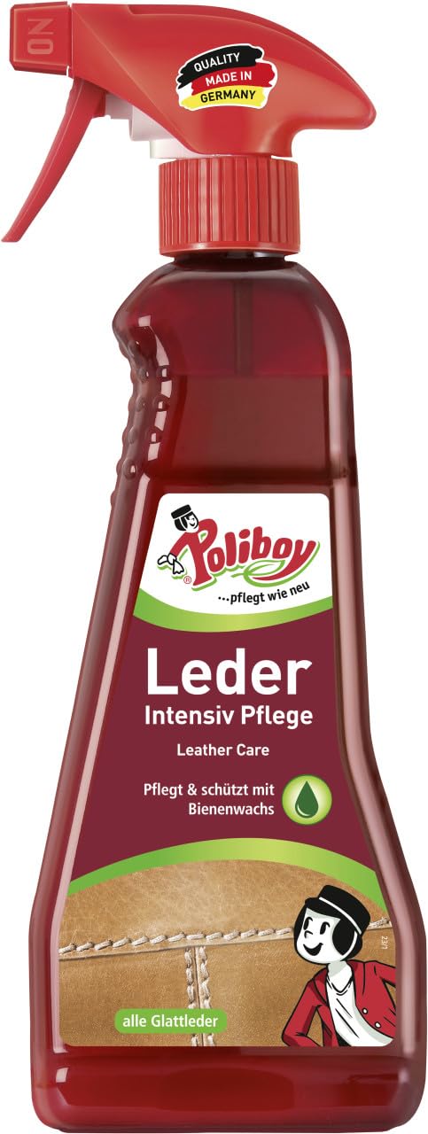 Poliboy Leder- Intensivpflege 375 ml Reiniger von Poliboy ... pflegt wie neu