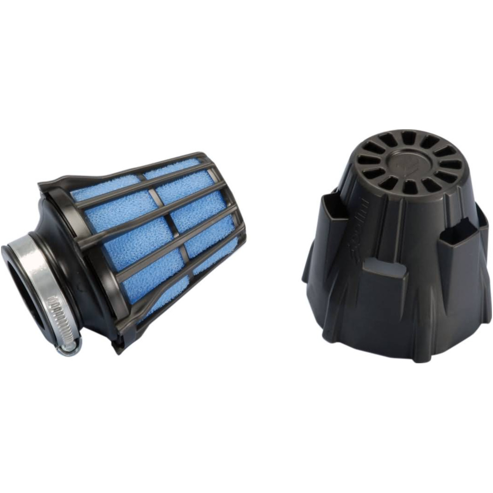 Polini 203.0080 luftfilter  blue air box 32mm gerade schwarz-blau von Polini