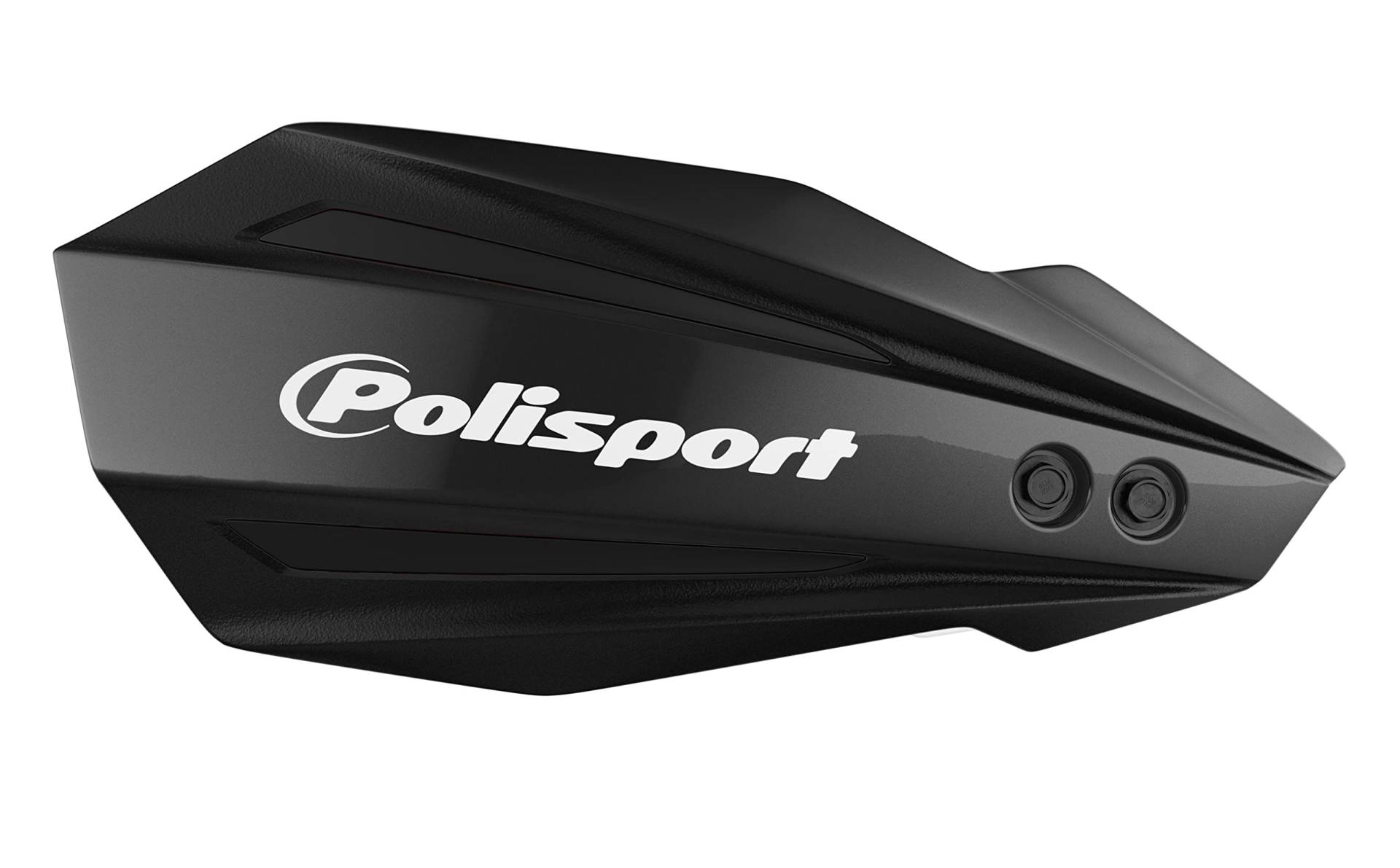 POLISPORT 8308500034 - Handprotektoren BULLIT 1 MX-Style Befestigungspunkt aus Kunststoff inklusive Montagesatz kompatibel mit Motorrädern Kawasaki in Farbe schwarz von Polisport
