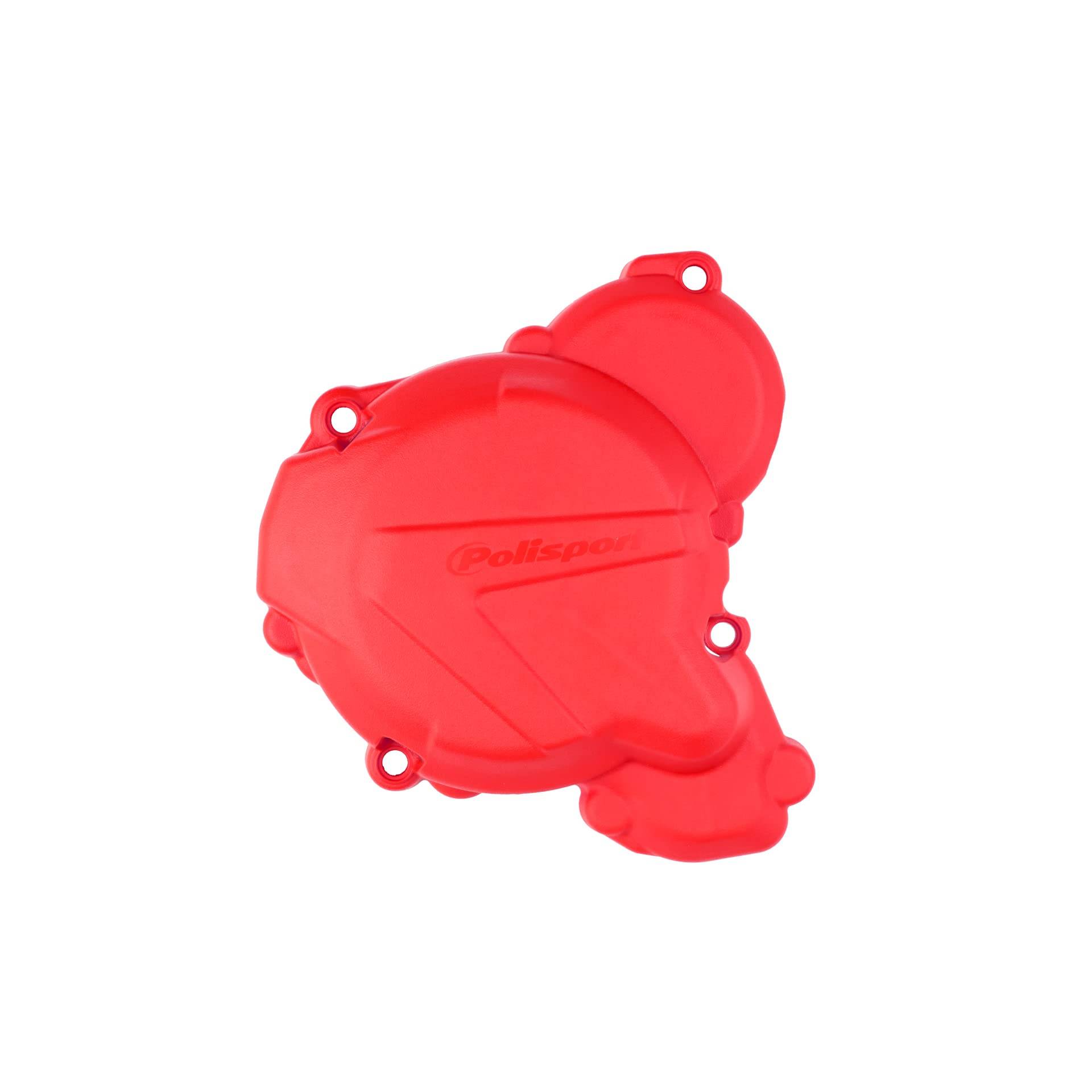 POLISPORT 8467500005 - Zünddeckelschutz aus schlag- und abriebfestem Polyamid kompatibel mit Motorrädern GAS GAS in Farbe rot von Polisport