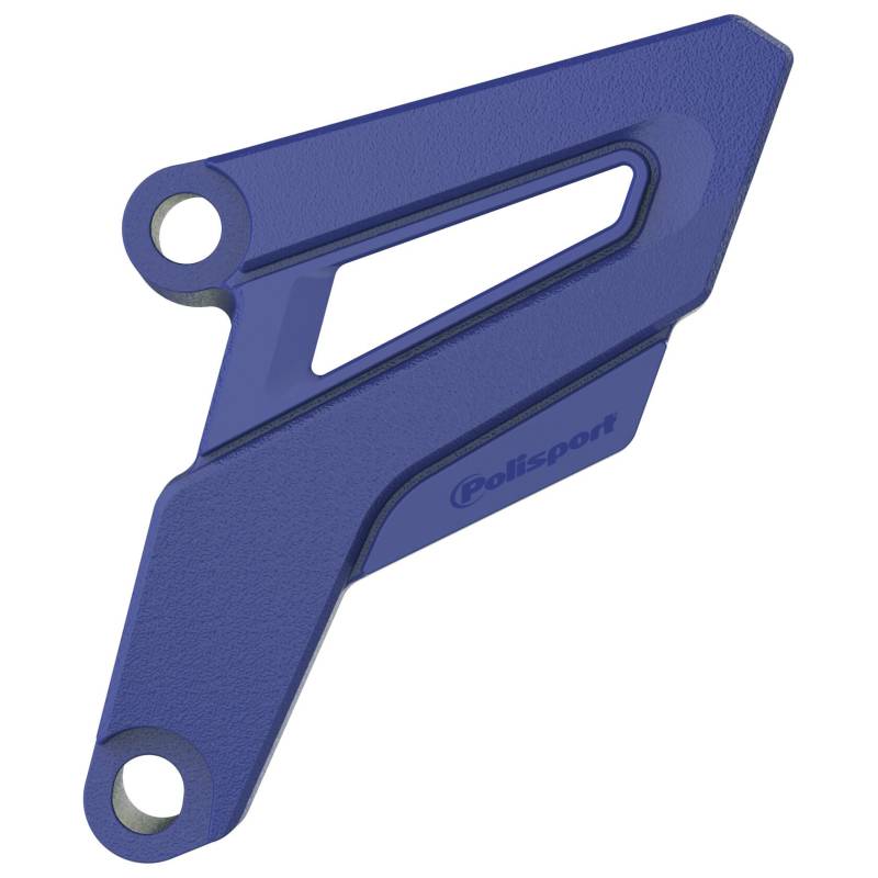 POLISPORT 8468400003 - Kettenradschutz aus leichtem Kunststoff mit hoher Haltbarkeit und Widerstandsfähigkeit compatible con motocicletas YAMAHA, HONDA in farbe Blau von Polisport