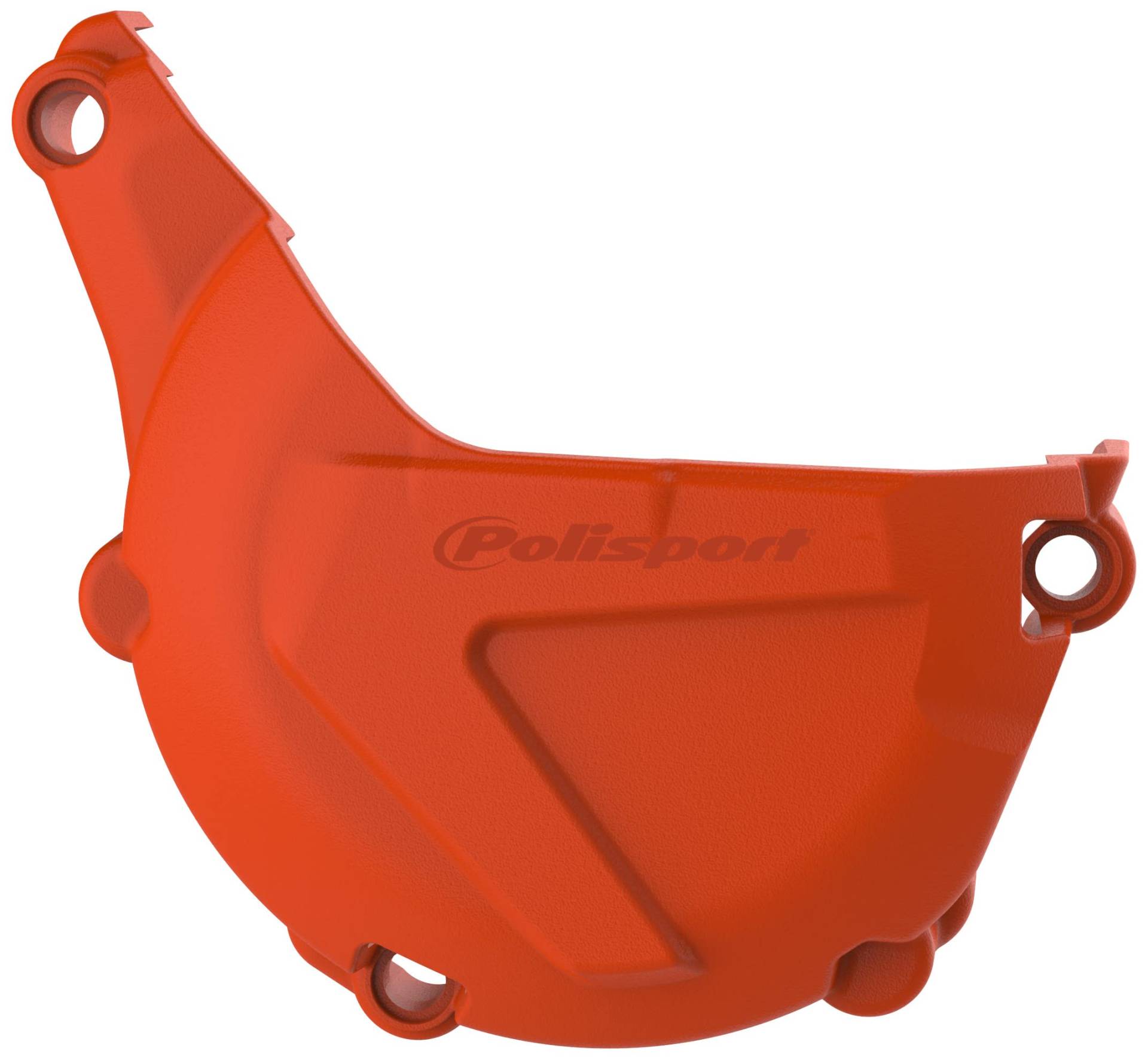POLISPORT 8470800002 - Zünddeckelschutz aus schlag- und abriebfestem Polyamid kompatibel mit Motorrädern KTM in Farbe orange von Polisport