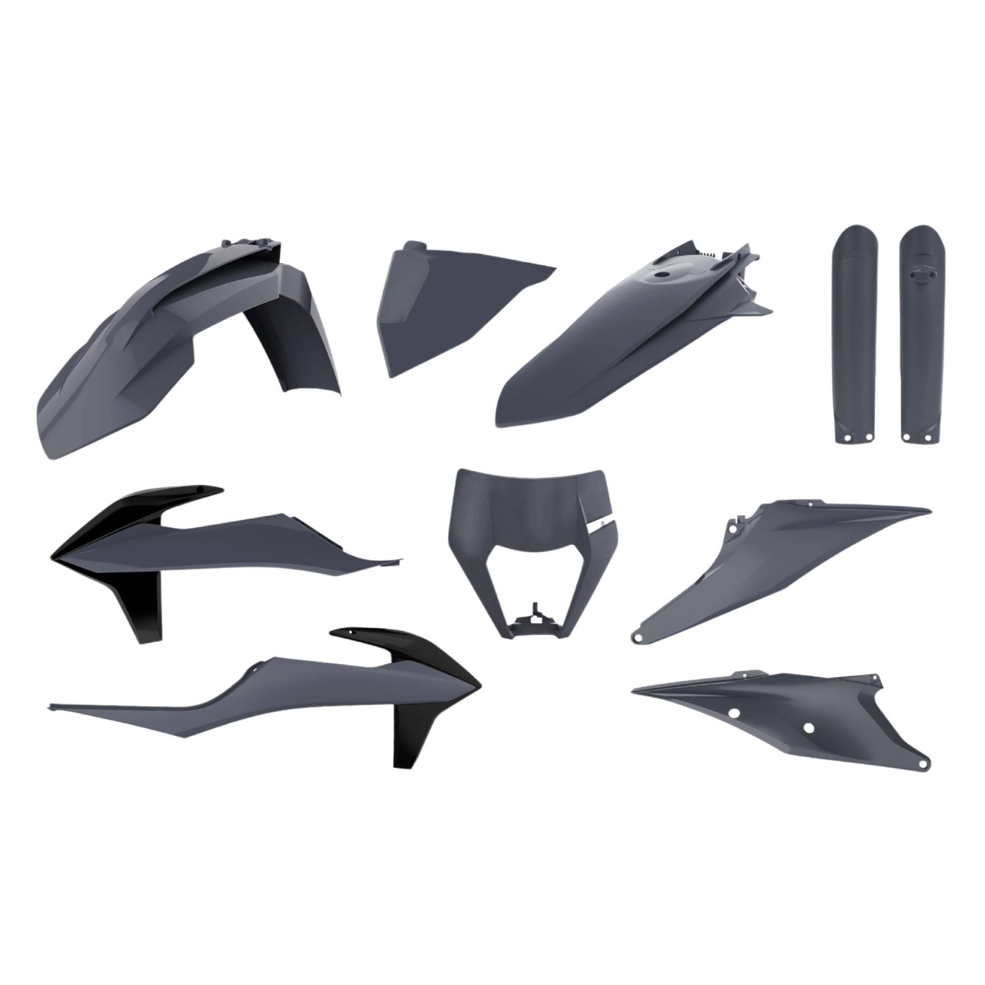 POLISPORT 90917 - Polisport Enduro Plastic Replica Kit für diejenigen, die OEM-Qualität suchen für KTM Motorräder in Farbe nardo grau POLISPORT 90917 - Polisport Enduro Plastic Replica Kit für diejenigen, die OEM-Qualität suchen für KTM Motorräder in Farbe nardo grau von Polisport
