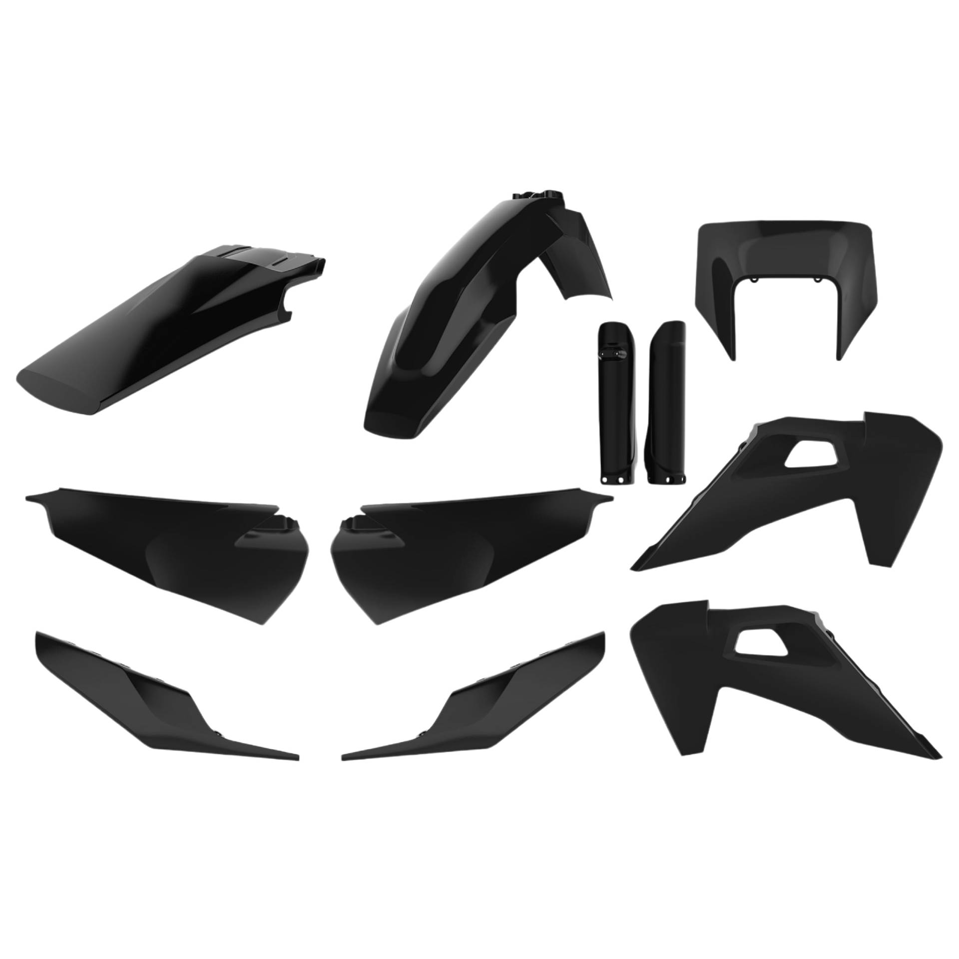 POLISPORT 91125 - Polisport Enduro Plastic Replica Kit für diejenigen, die OEM-Qualität suchen für Husqvarna Motorräder in Farbe schwarz POLISPORT 91125 - Polisport Enduro Plastic Replica Kit für diejenigen, die OEM-Qualität suchen für Husqvarna Motorräder in Farbe schwarz von Polisport
