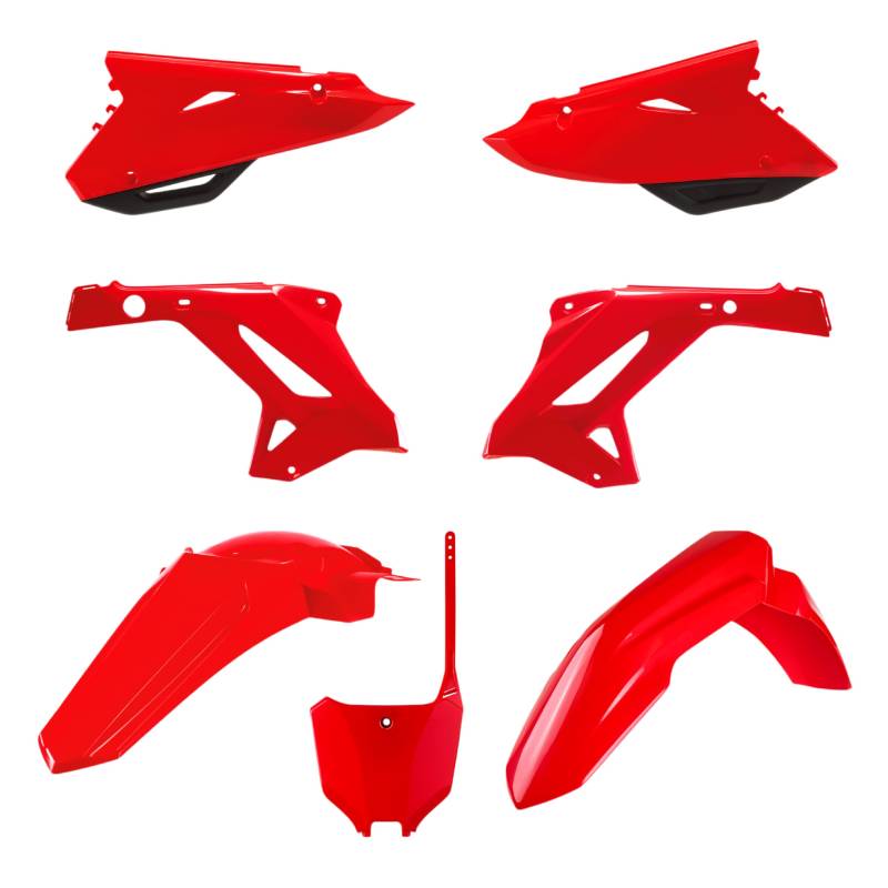 POLISPORT 91309 - Polisport MX Restyling Replica Kit für diejenigen, die OEM-Qualität suchen für Honda Motorräder in Farbe rot von Polisport