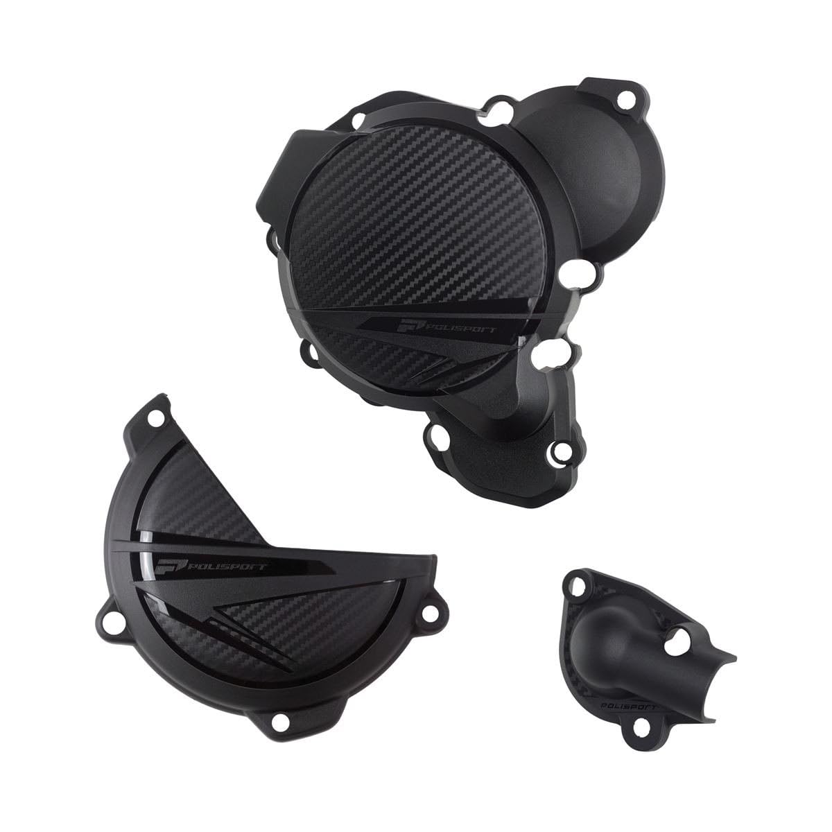POLISPORT 91375 - Motorabdeckungen Schutz-Kit KTM, HUSQVARNA Schwarz POLISPORT 91375 - Motorabdeckungen Schutz-Kit KTM, HUSQVARNA Schwarz von Polisport